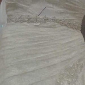 Pearl and crystal wedding belt.